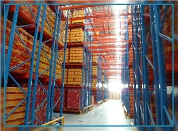 Racking a doppio pallet ad alta densità